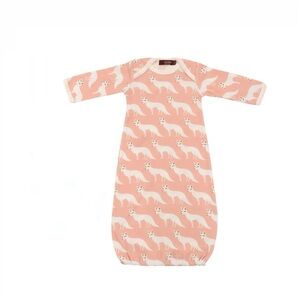 MilkBarn Fox Gown Size 0-3 Months